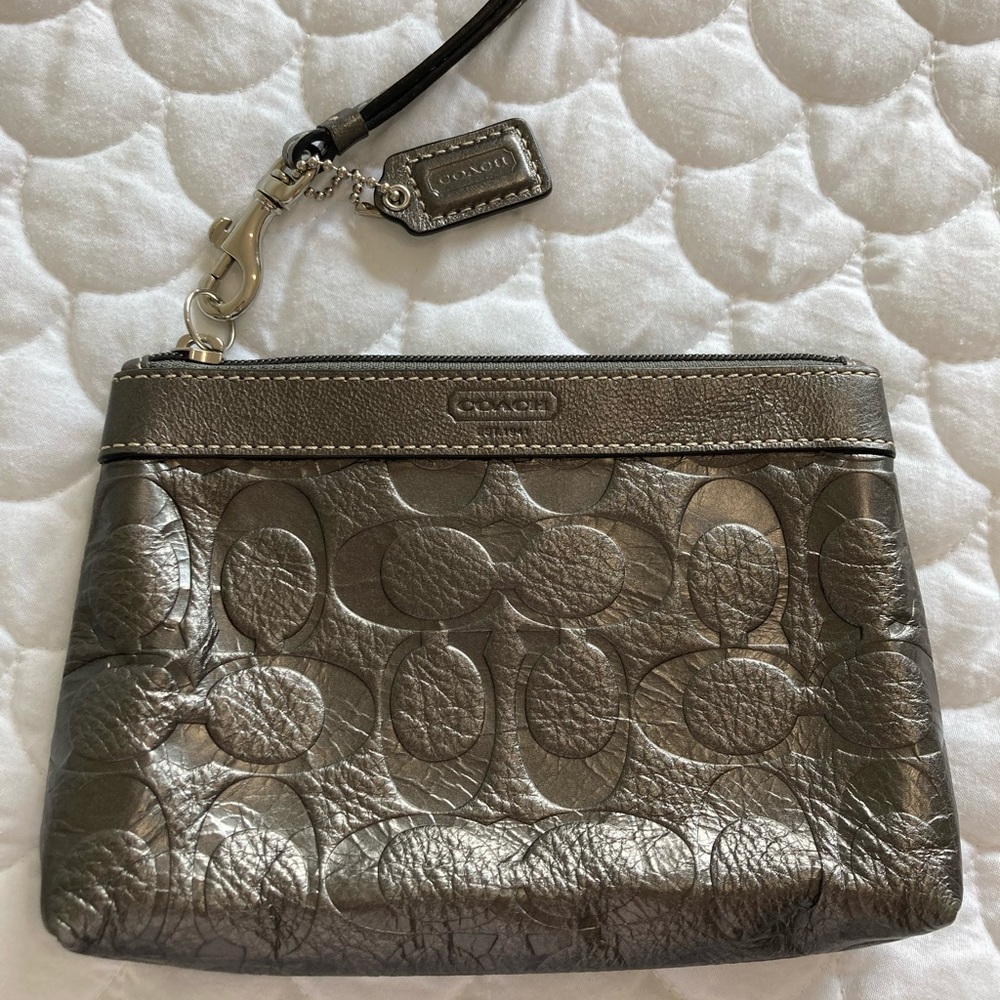 Coach wristlet bag